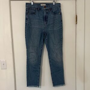Madewell Blue Ankle Jeans